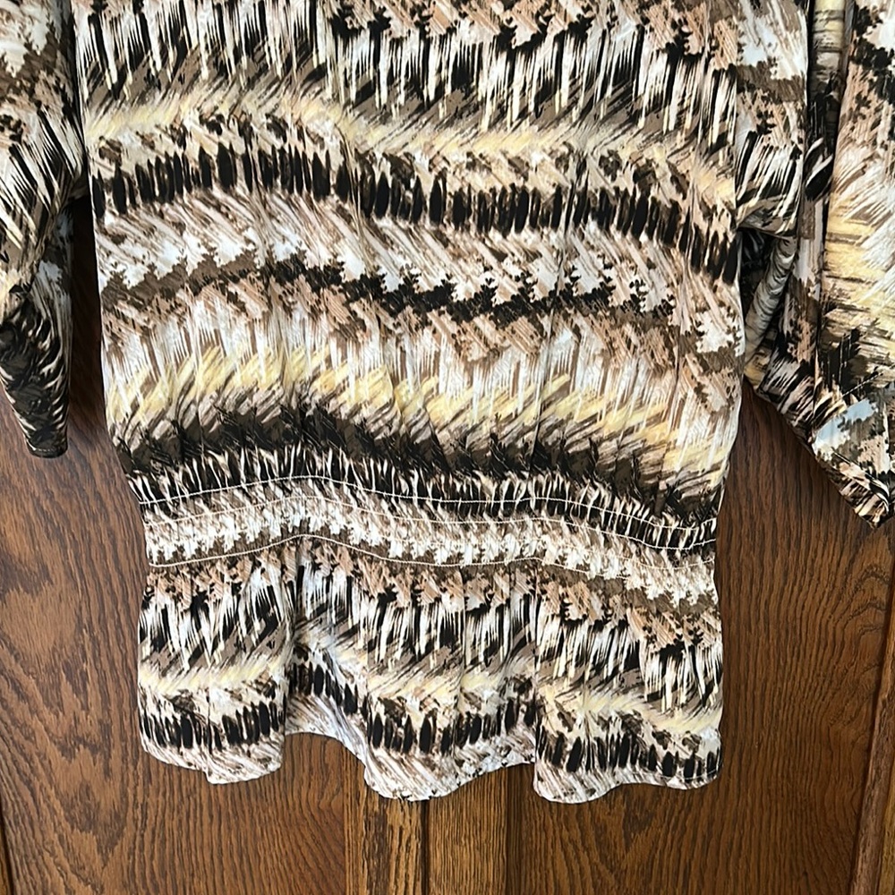 Chico's Multicolor Patterned Blouse - Picture 4 of 4